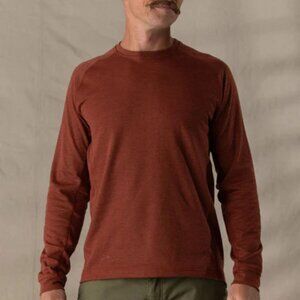 LIVSN Keystone Long Sleeve - Brick - Large